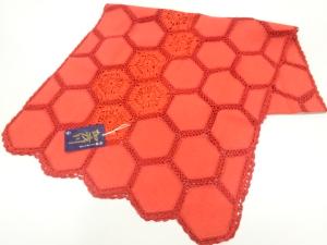 亀甲模様ショール